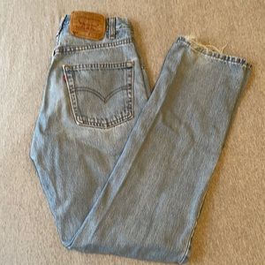 505 Levi’s Light Blue Jeans